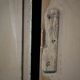 Antique painted wooden doors