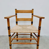 Art Deco rush armchair