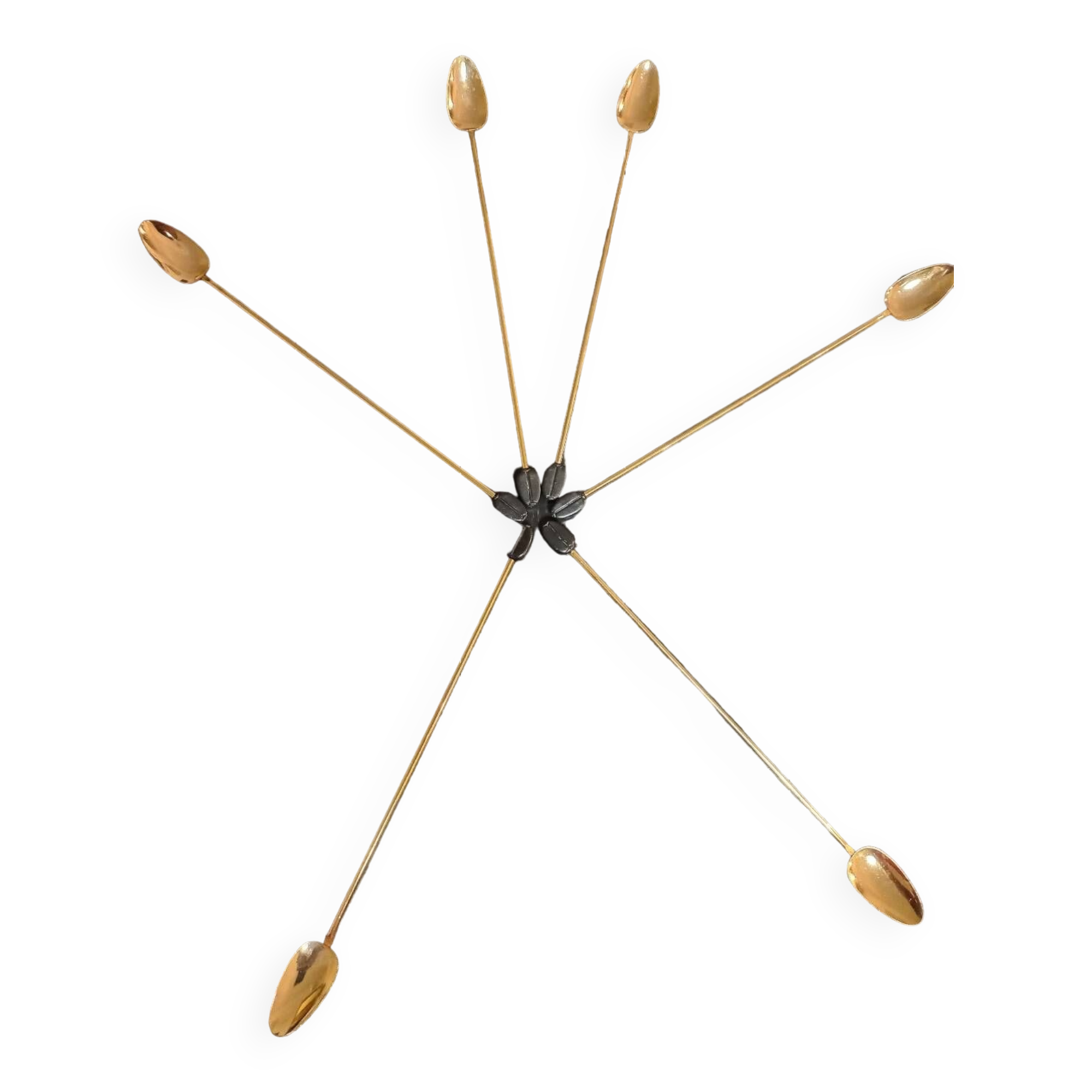 Golden Mazagran Spoons