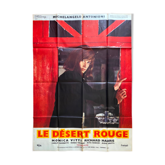 Movie poster "The Red Desert" Monica Vitti, Michelangelo Antonioni 120x160cm 1964