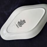 Saint Amand earthenware dish Art Deco style