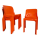 Set of 4 Selene Dining Chairs by Vico Magistretti for Artemide Milano