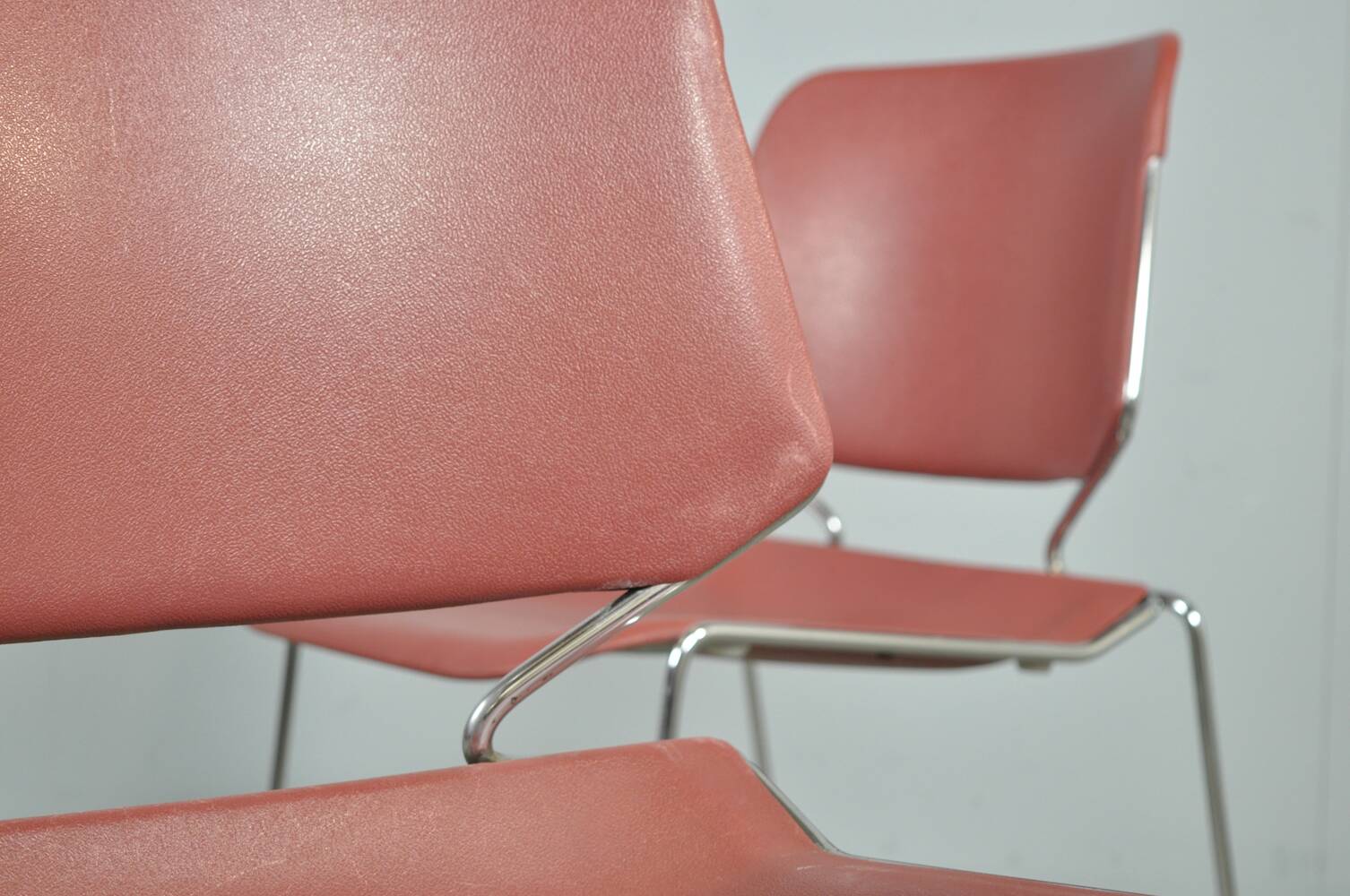 MATRIX Krueger dining chairs designed by Thomas Tolleson, 1970s USA