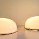 Plafonniers ou appliques globe opaline XL - mid.XXeme