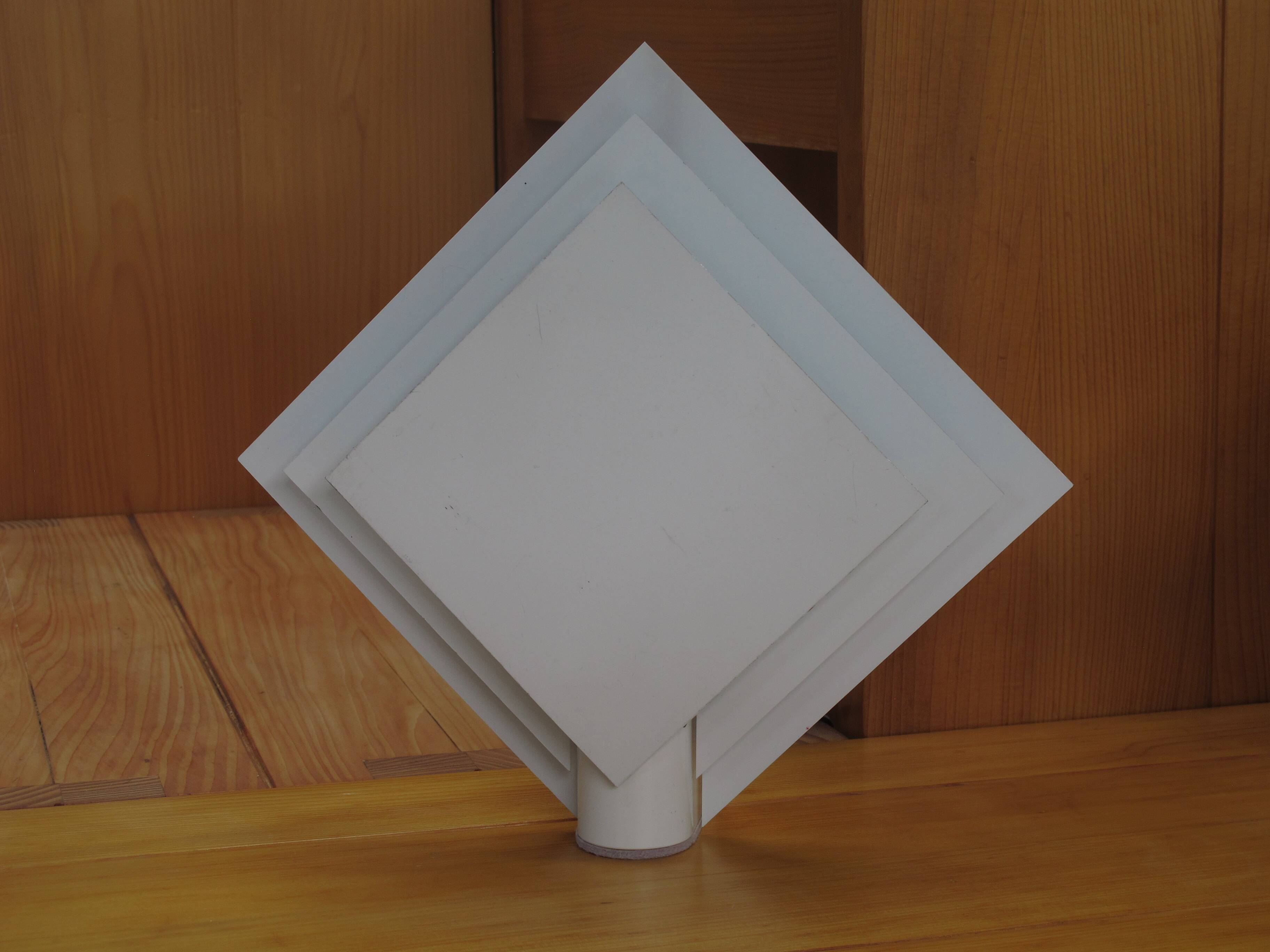 Pair of Lumiance bedside lamps or wall lights in lacquered sheet metal