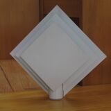 Paire lampes de chevet ou appliques Lumiance en tôle laquée