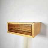 70s Floating Wall-Mounted Nightstand/Drawer