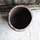 Ancien Pot en Grès Saloir XL H 50 cm