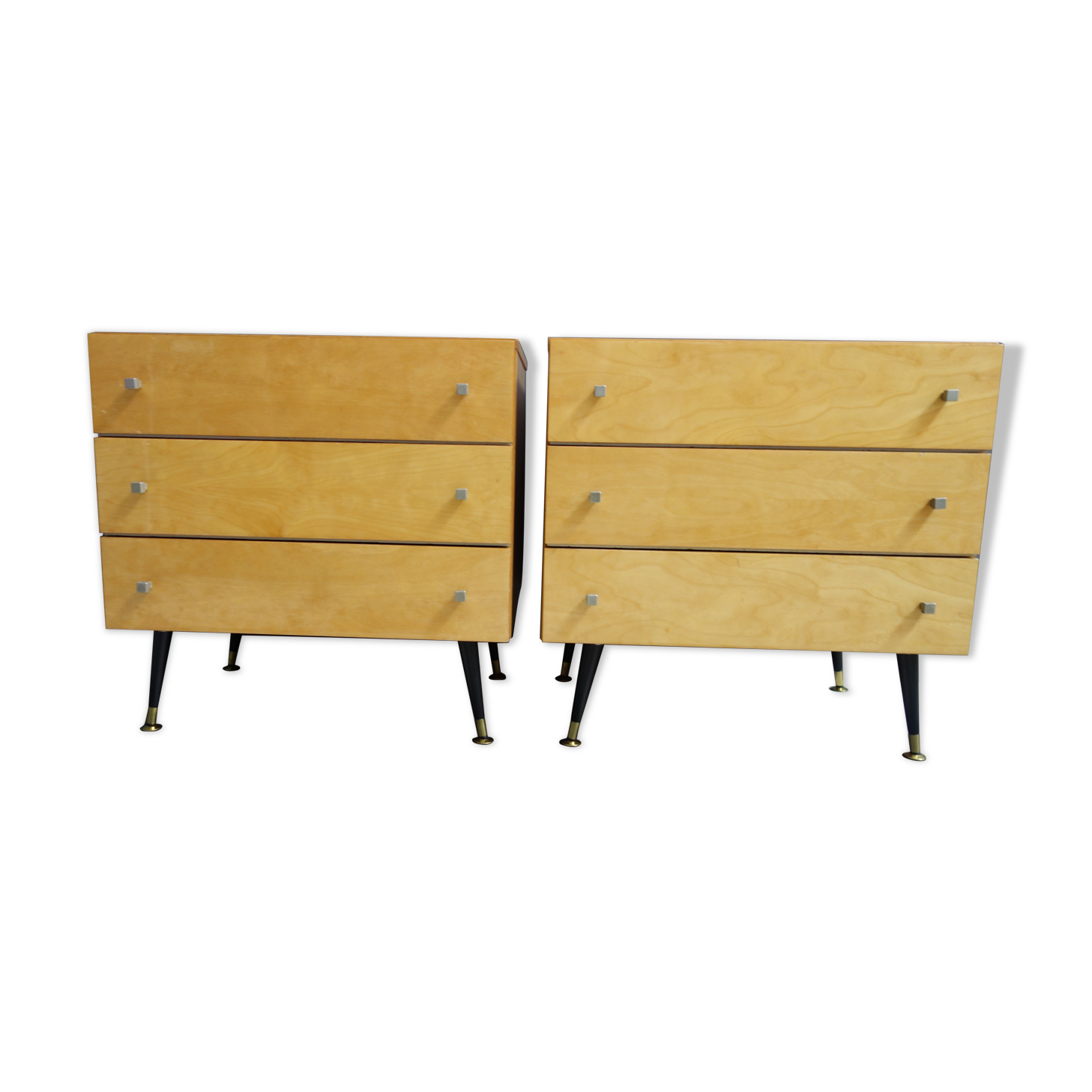 Set 1960 bedside nighttables