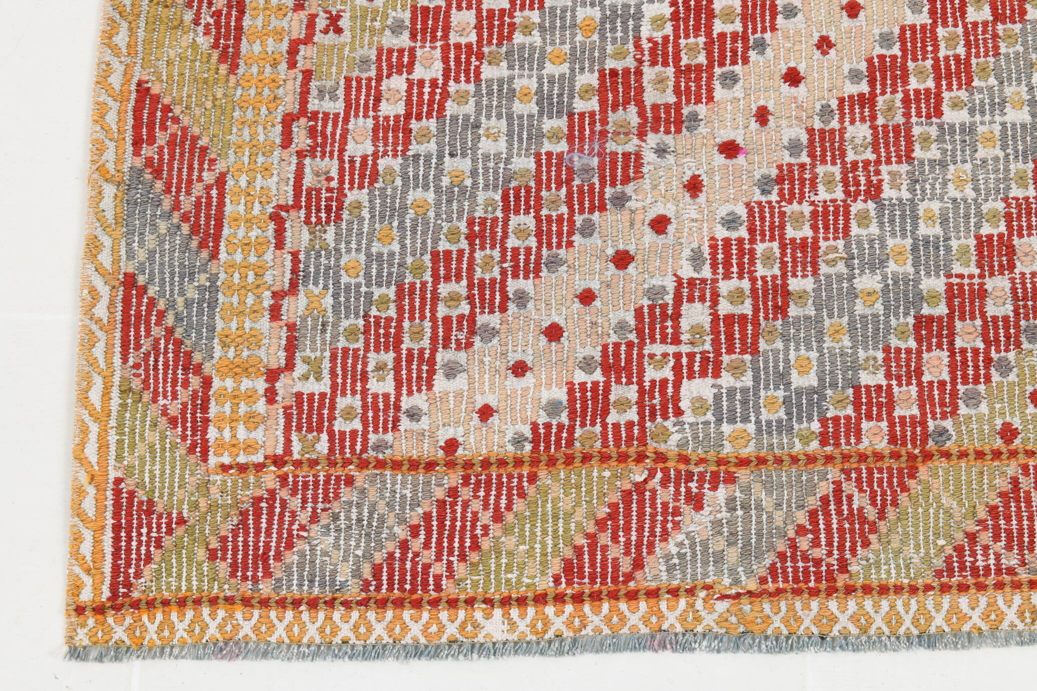 6x10 Scandinavian Vintage Kilim Rug, 200x312Cm