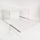 Modernist cabinet - plexiglass, Italy, 1970s