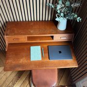 Vintage desk / vintage storage furniture by Arne Wahl Iversen.