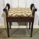 1930s English piano stool