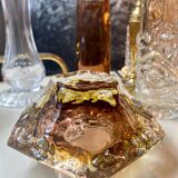 Sommerso Murano amber ashtray