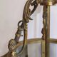 Pair of bronze lanterns in Louis XVI style
