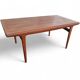 Large vintage Scandinavian teak dining table, Johannès Andersen