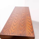 Meuble bar avec portes sculptées en chêne