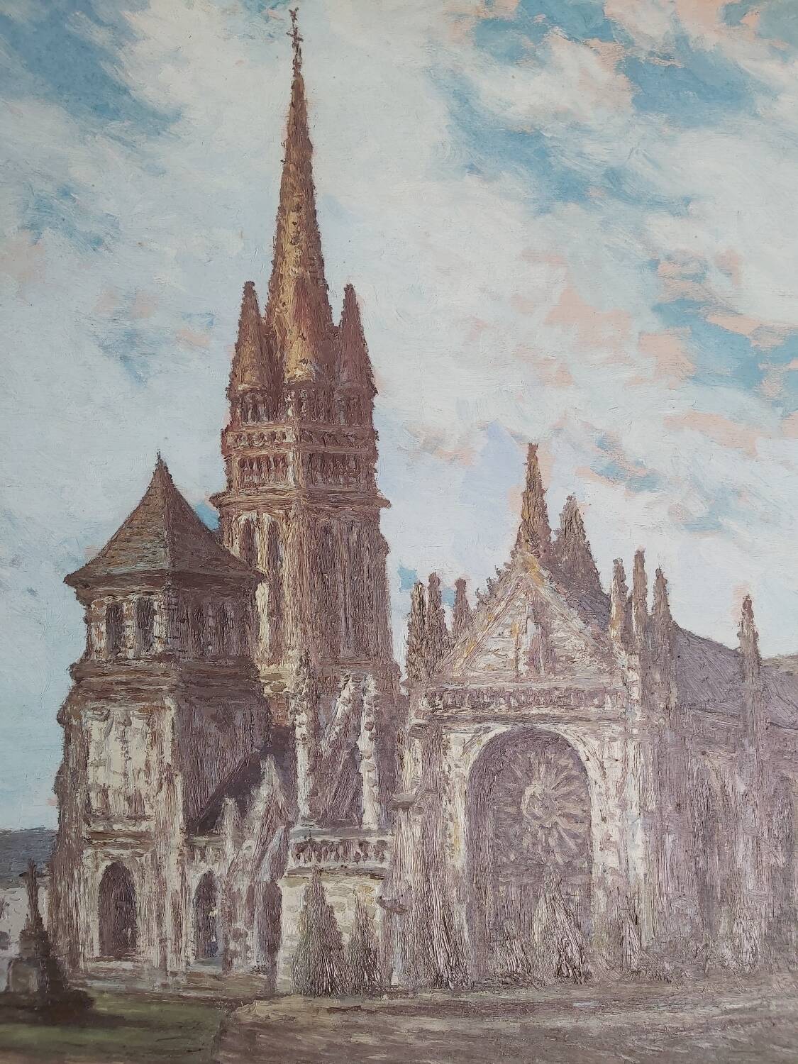 Tableau Breton Church