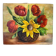 Large Table Bouquet of Flowers, Oil on Canvas, Signed Francine Dubo