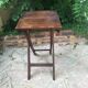 Ancienne petite table en bois pliante