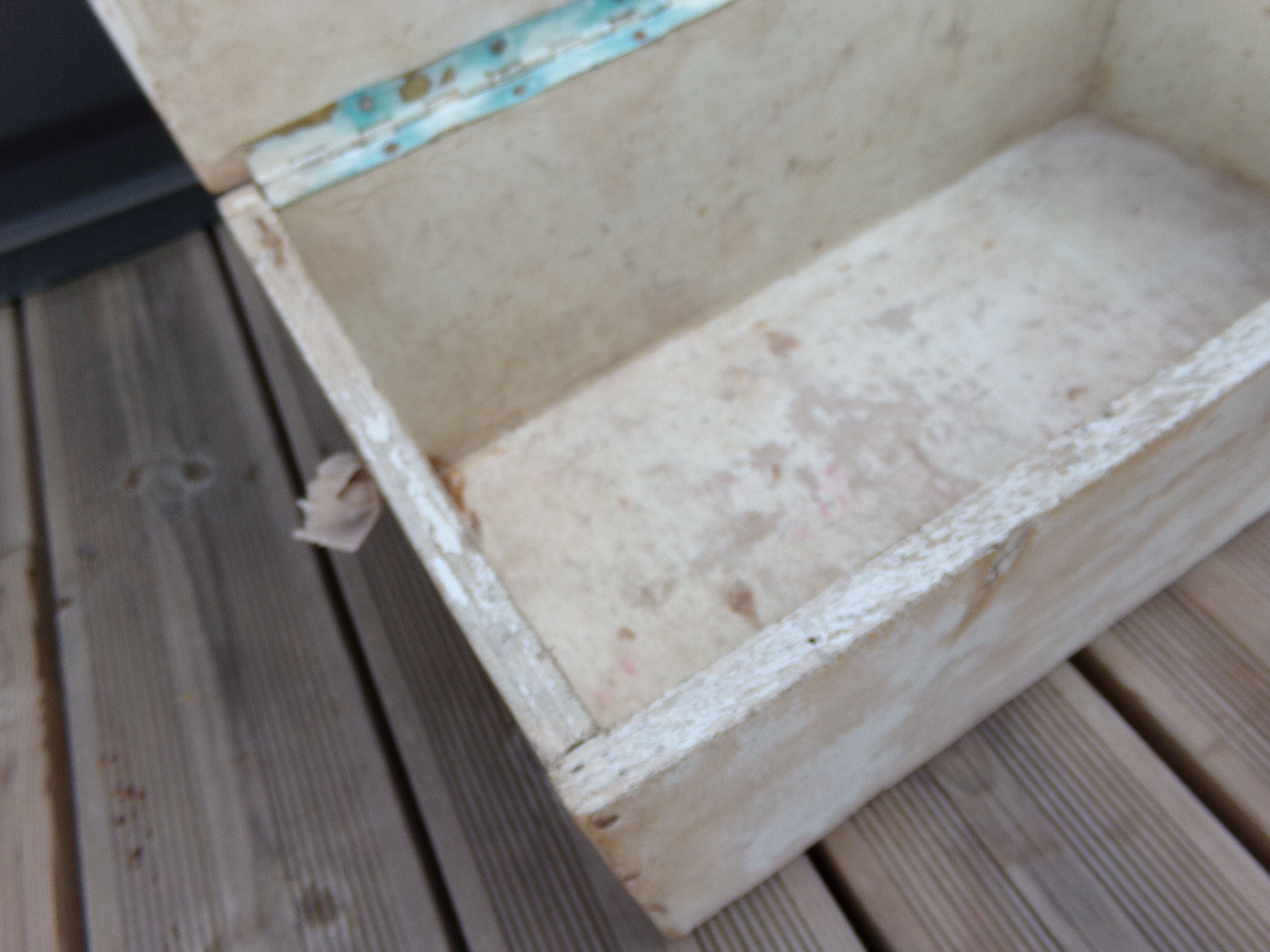 Wooden storage chest