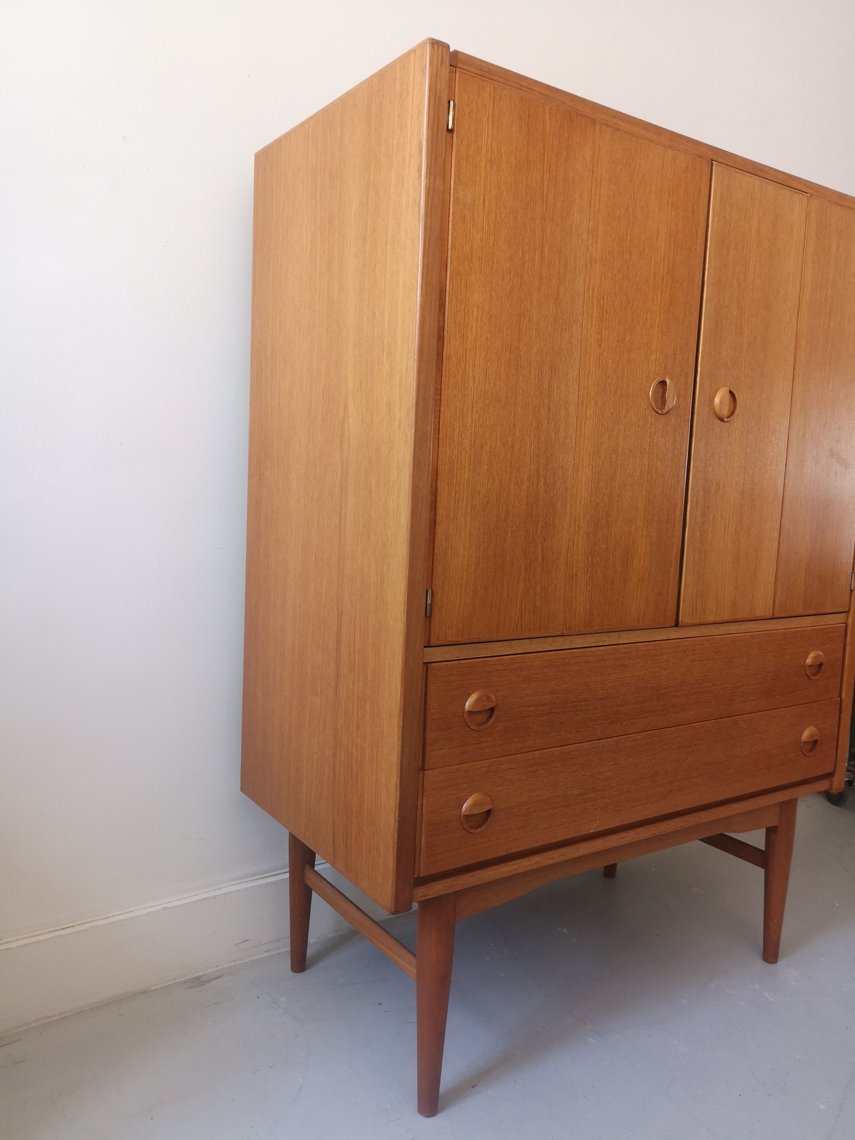 Scandinavian high sideboard by Borge Mogensen for Karl andersson & söner - 1950