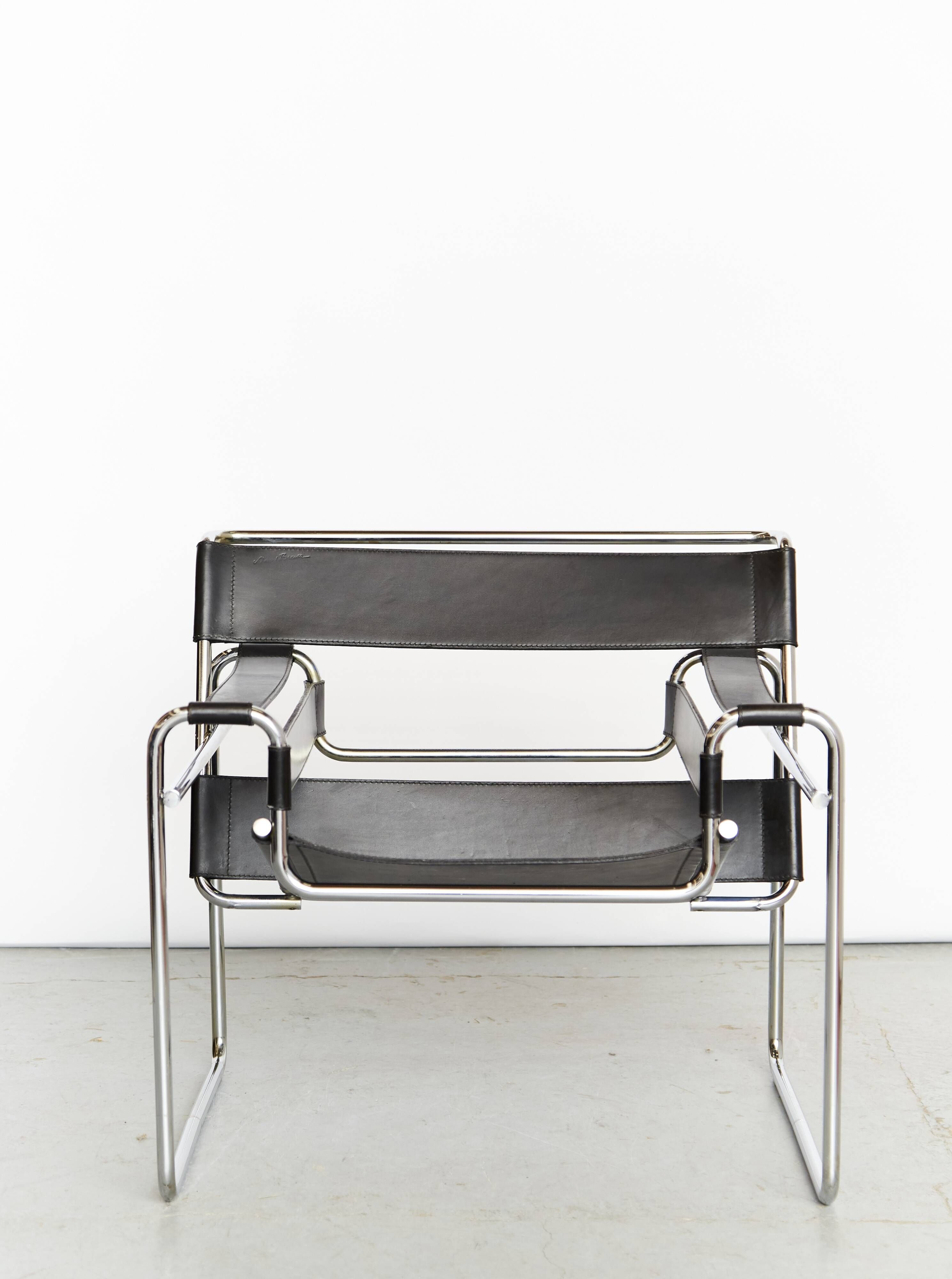 Marcel Breuer Clubsessel B3 "Wassily Chair" for Gavina