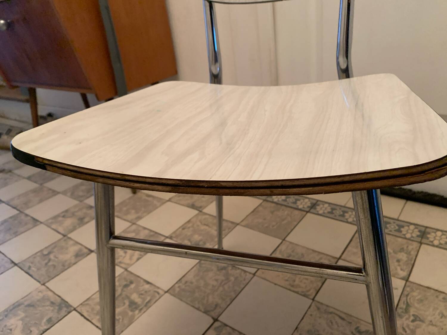 Pair of Formica chairs from the 1960s