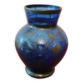 Vase bleu colbat
