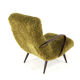Doodly armchair - mid century modern - one off a kind upholstery