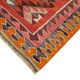 Turkish Handwoven Vintage Herki Kilim 105 cm x 336 cm