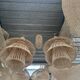 Suspension ou luminaire en rotin en forme de lanterne asiatique
