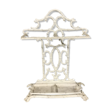 Porte-parapluie fer et émaillé