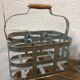 Metal bottle basket