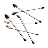 Golden spoons with mazagrans