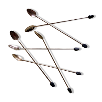 Golden spoons with mazagrans