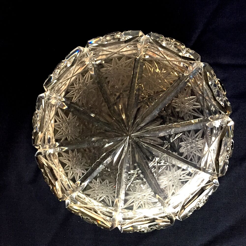 Jewelry box made of bohemian glass size