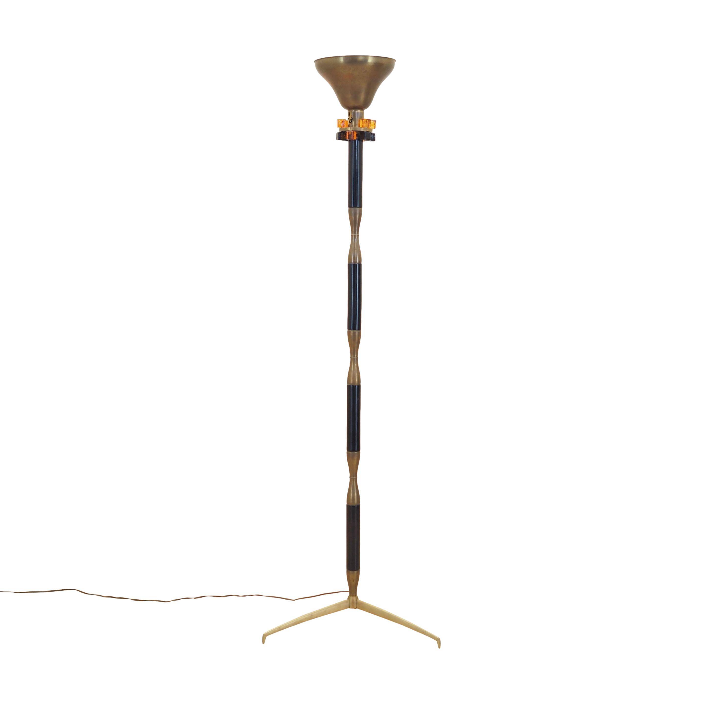 Floor lamp, Italian design, 1960s, production: Italy