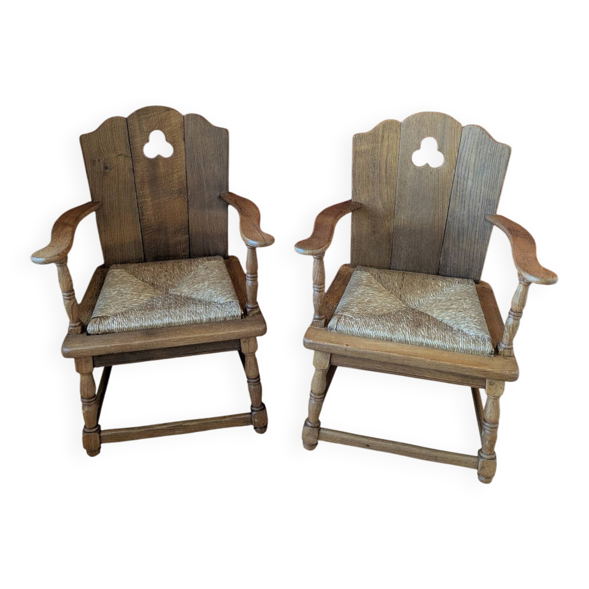 Paire de chaises néerlandaises