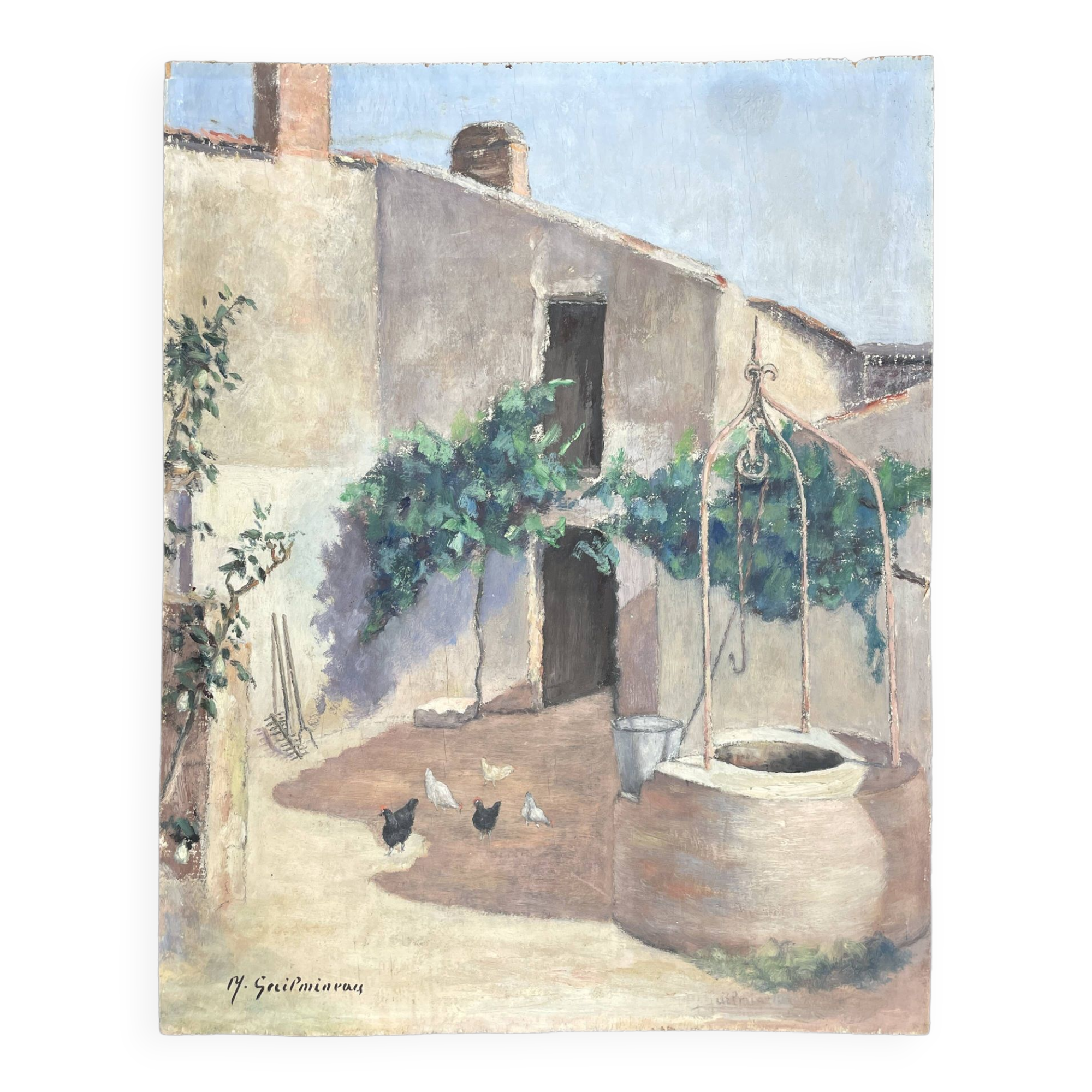 Table M. Guilmineau farmyard Vendée, Deux Sèvres, Venise verte, Coulon...