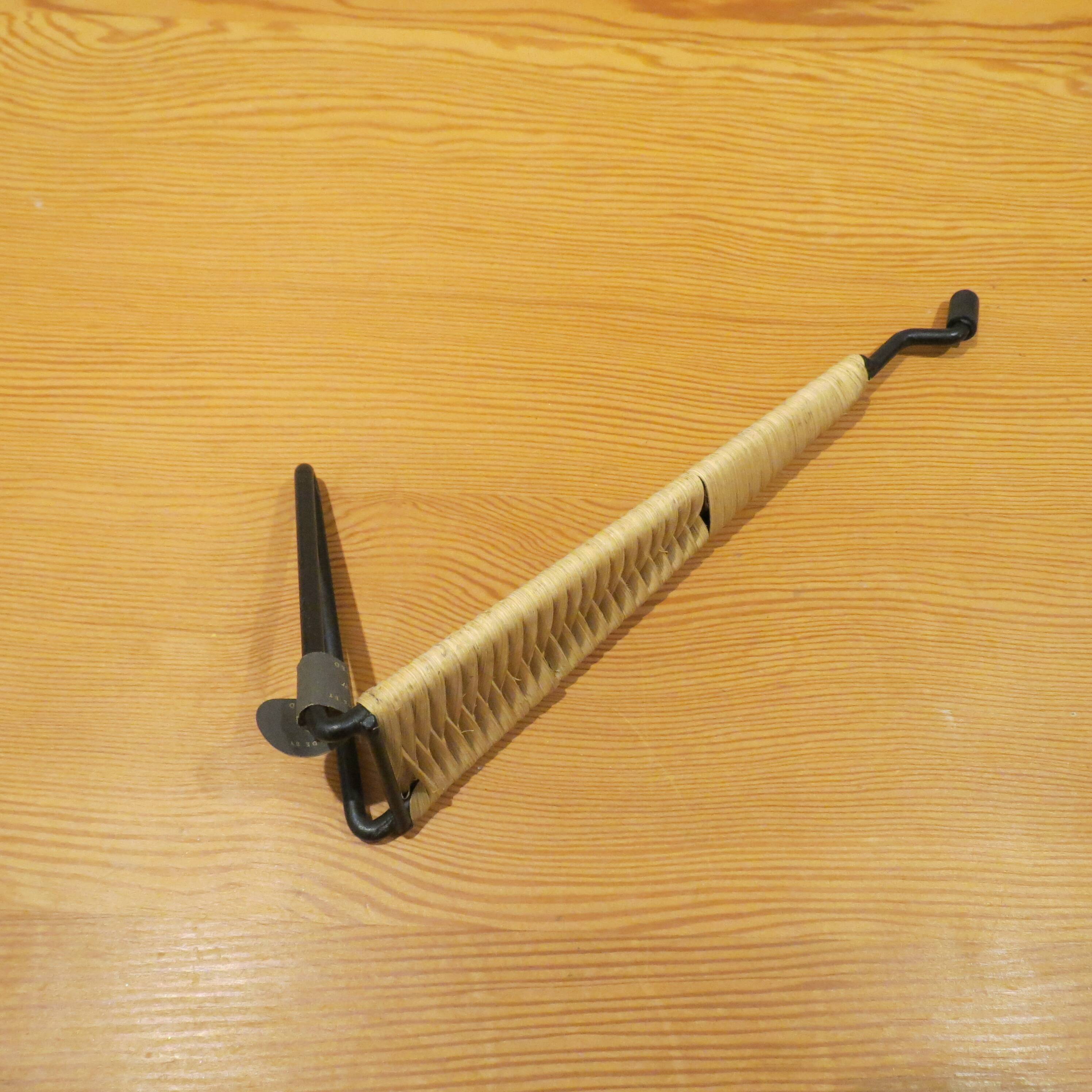 1960s Wall mounted Hanger Hook By Desmond Sawyer Rattan