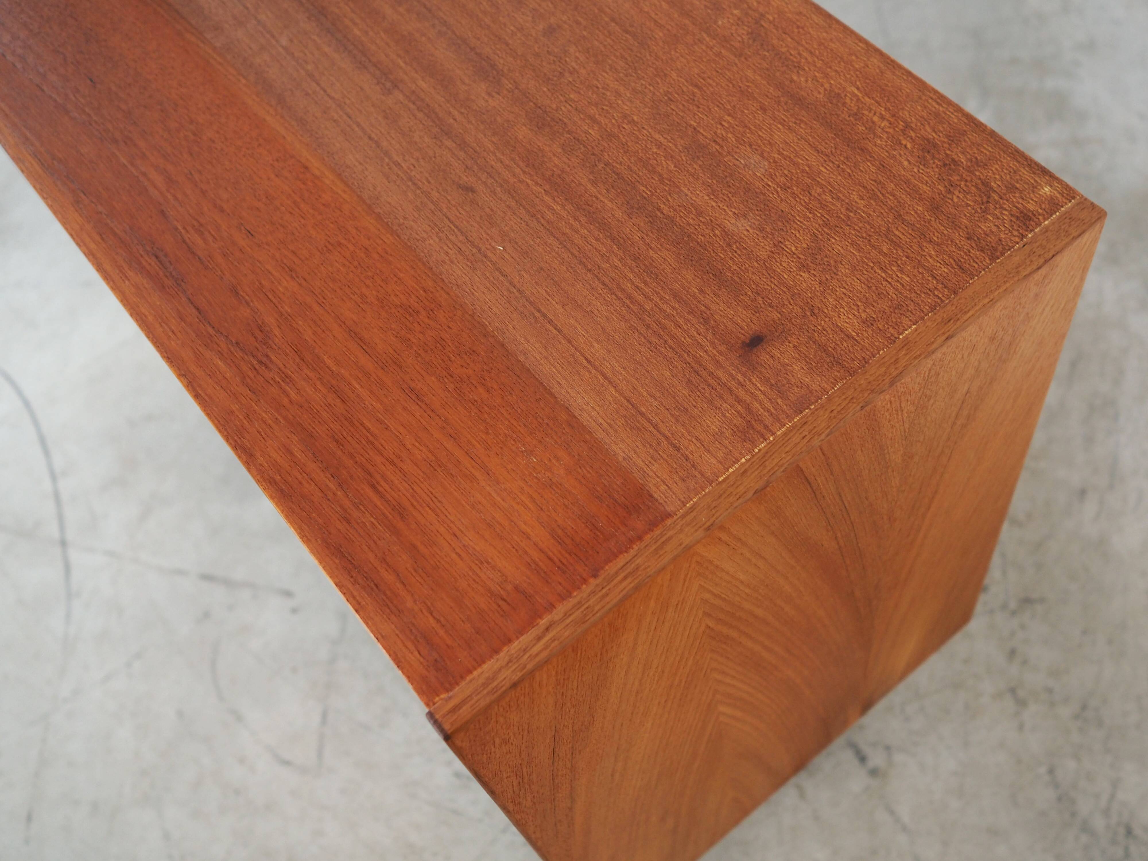 Teak cabinet, Danish design, 1970s, manufacturer: Thorsø Møbelfabrik