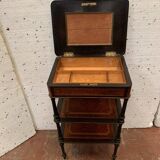 Napoleon III harness with three 20th century trays / Console