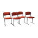 Suite de quatre chaises années 70
