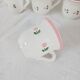 Set of 6 quadrifoglio coffee cups with saucers