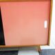 Jiri Jiroutek pink and black sideboard  Interier Praha 1960