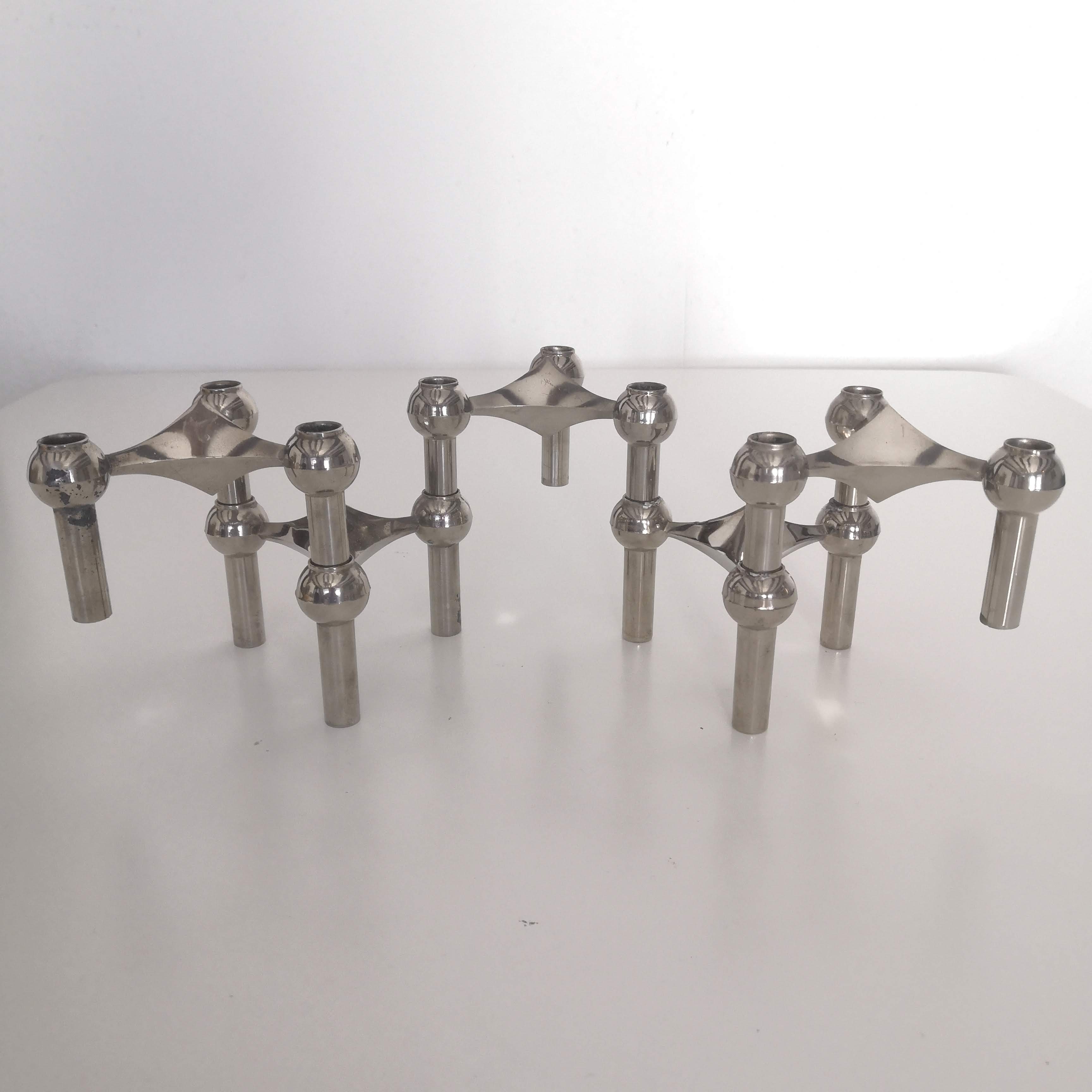 5 Nagel modular candle holders