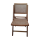 Vintage canne folding chair
