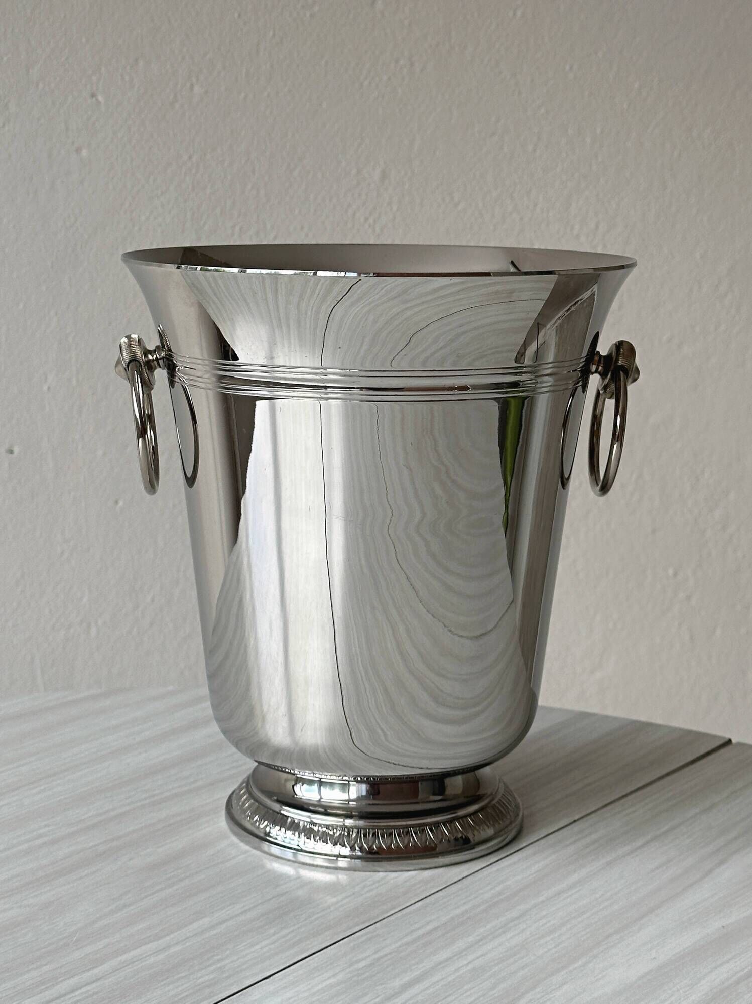 Antique silver champagne bucket