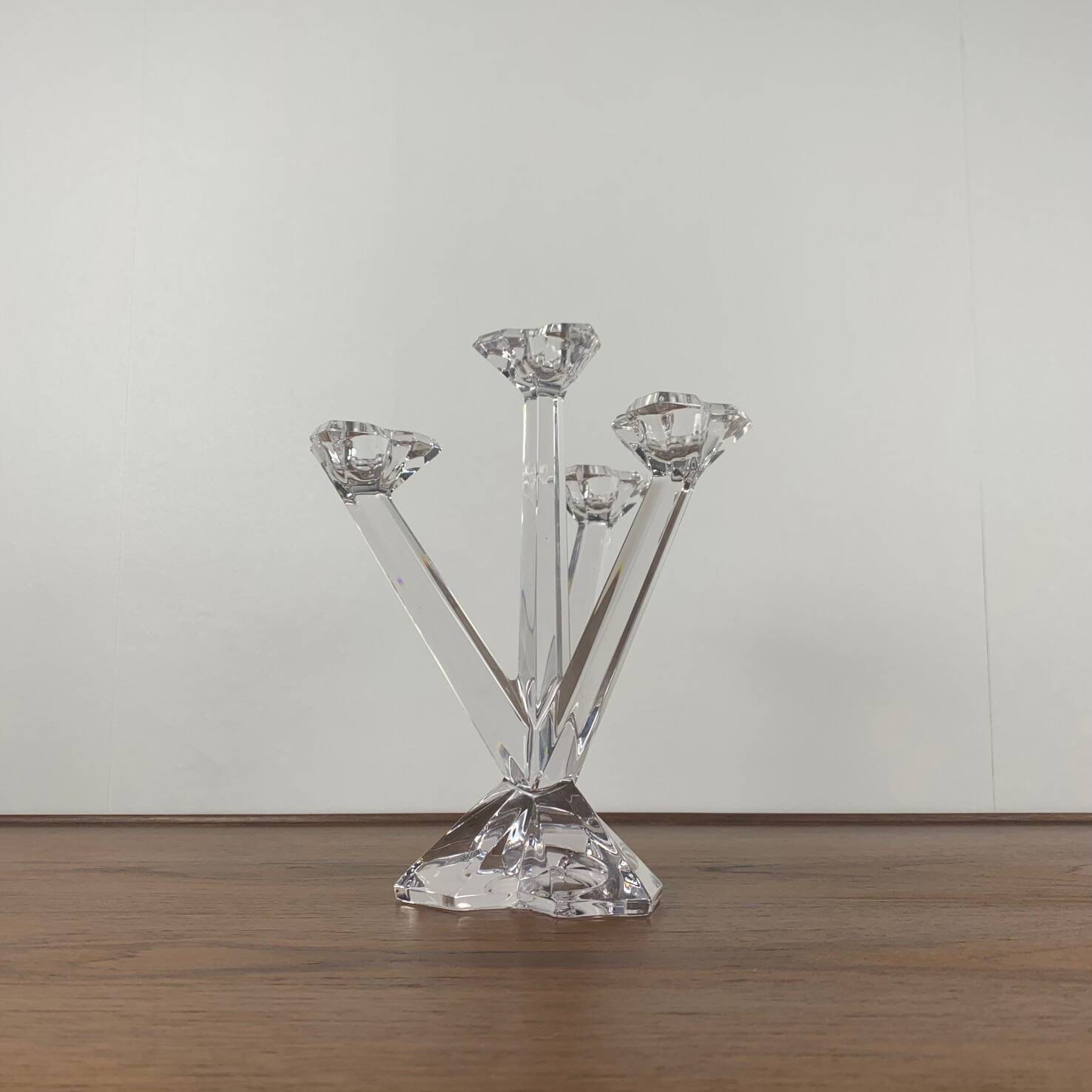 Villeroy & Boch crystal candlestick, 1990/2000